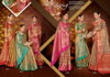 Aashika Vol 1 By Saroj 1001 To 1006 Soft Tissue Organza Silk Saree Wholesales In Delhi
